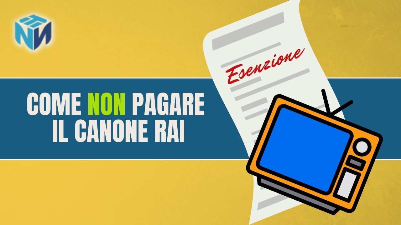 esenzione canone rai