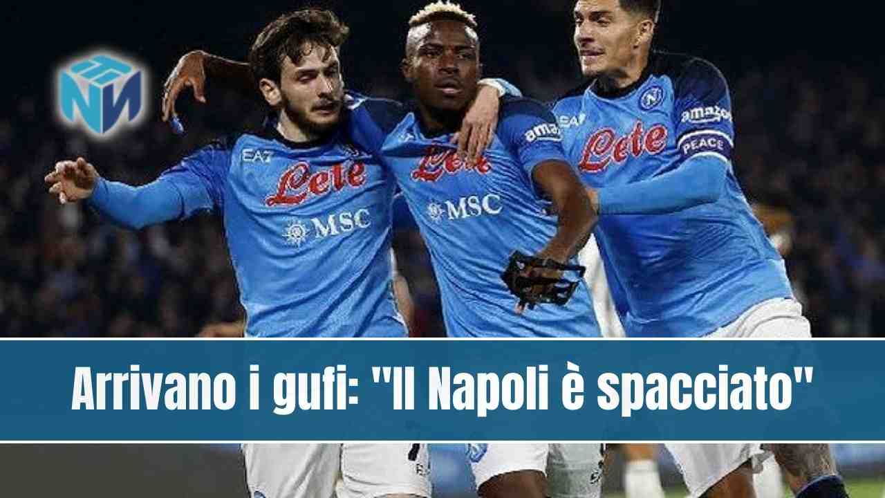 napoli spacciato scudetto