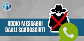 whatsapp sconosciuti blocco